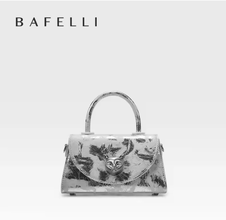 BAFELLI 2025 Tas Wanita Model Baru, Desain Asli Fashionable, Merek Mewah, Tas Tangan Kulit Asli, Tas Wanita Trendy untuk Kantor dan Pantai.