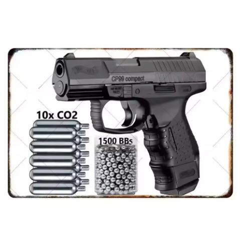 Plakat Logam Bentuk Pistol dengan Nuansa Militer, Dekorasi Dinding Ideal untuk Ruang Pria, Rumah, Kafe, Taman, Klub, dan Bar
