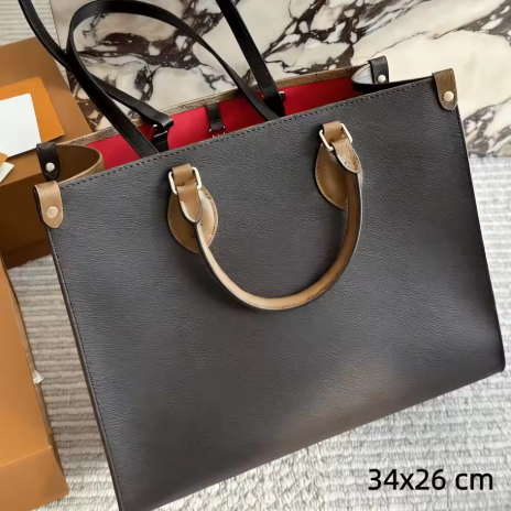 2025 Model Baru Tas Tangan Fashion Wanita, Ukuran 34×26 cm, Desain Tali Bahu Tersembunyi, Dapat Digunakan Sebagai Tas Selempang atau Tas Tangan, Mudah Dibawa.