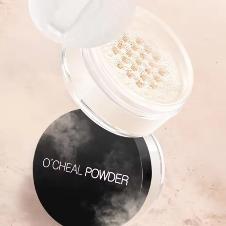 Bedak Tabur Matte, Mengontrol Minyak, Tahan Air, Menyembunyikan Noda, Menyamarkan Pori-Pori, Contouring & Setting Powder Makeup